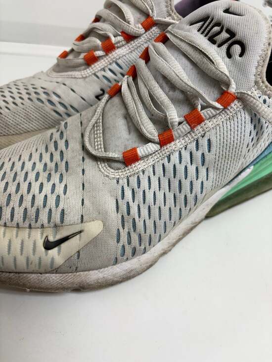 Nike Other - Nike Air Max 270 Men’s Size 10.5 White Blue Green DX2347-100 – Athletic Running